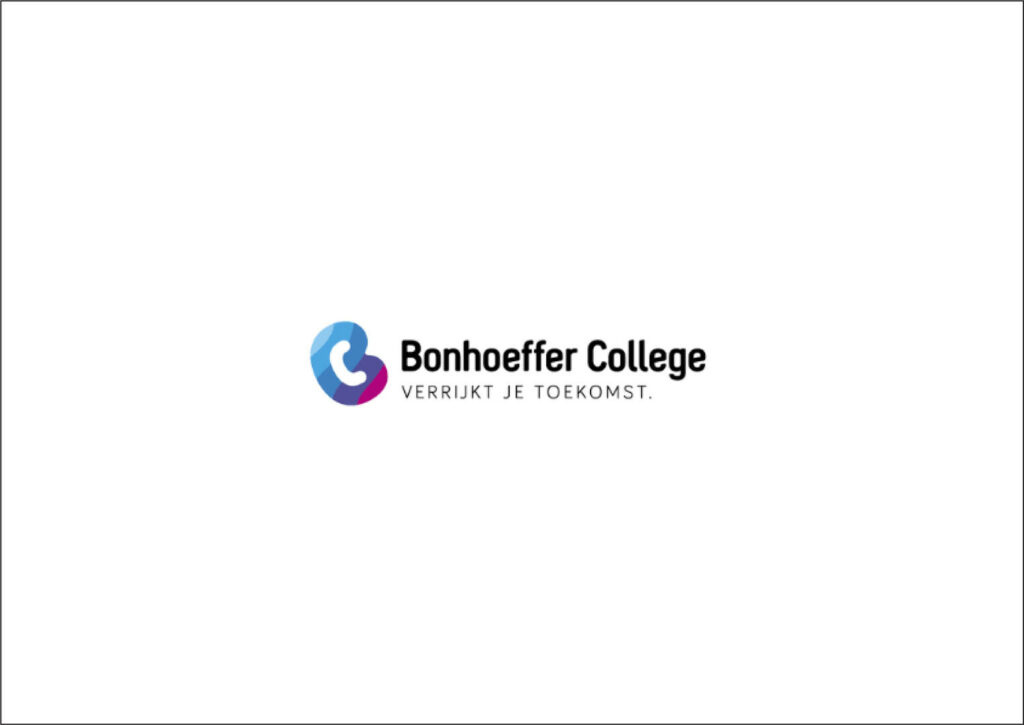 Logo Bonhoeffer College, opdrachtgever van Suus' FotoSjop