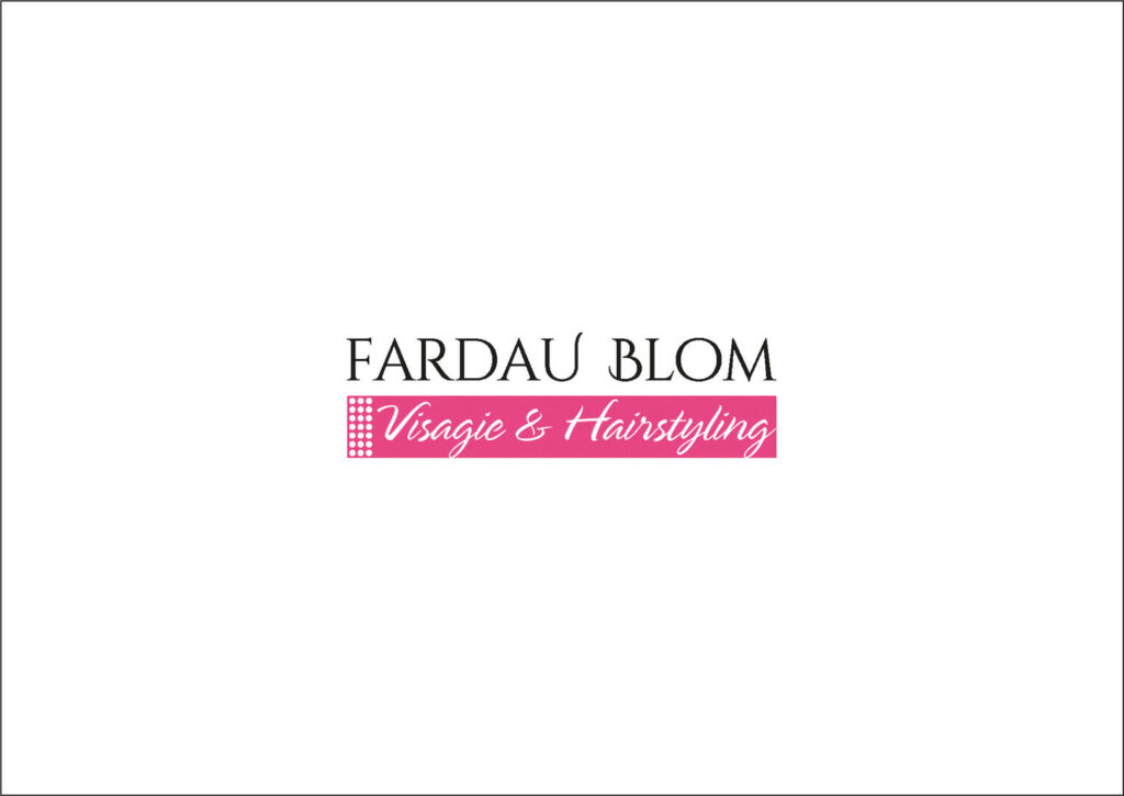 Logo Fardau Blom visagie en hairstyling, opdrachtgever van Suus' FotoSjop
