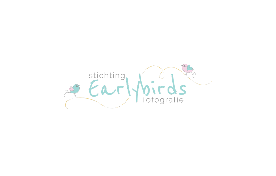 Logo Stichting Earlybirds, opdrachtgever van Suus' FotoSjop