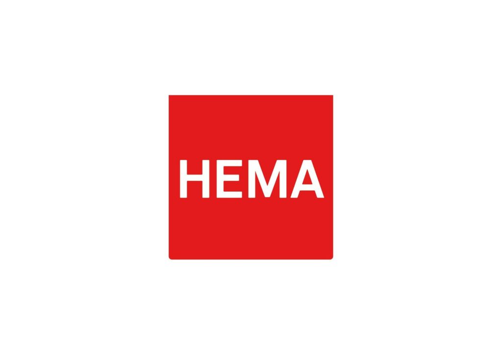 Logo HEMA, opdrachtgever van Suus' FotoSjop
