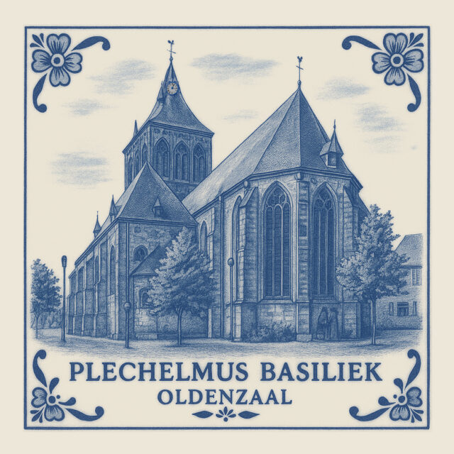 Boeskooltegel - Boeskool tegels - Oldenzaal souvenirs - Oldenzaal cadeau - Boeskool menneke - Forex tegels Oldenzaal - Wanddecoratie Oldenzaal - Iconen van Oldenzaal -