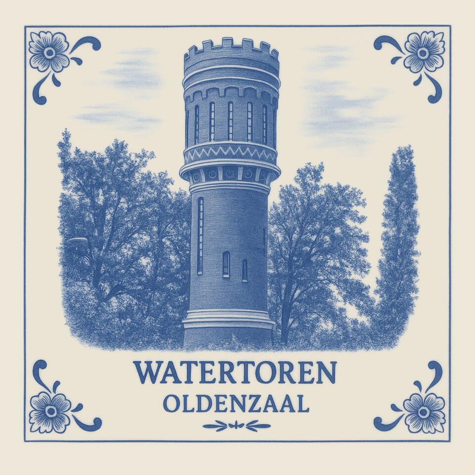 Boeskooltegel - Boeskool tegels - Oldenzaal souvenirs - Oldenzaal cadeau - Boeskool menneke - Forex tegels Oldenzaal - Wanddecoratie Oldenzaal - Iconen van Oldenzaal -