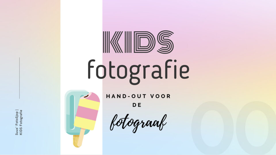 Handout Kids fotografie