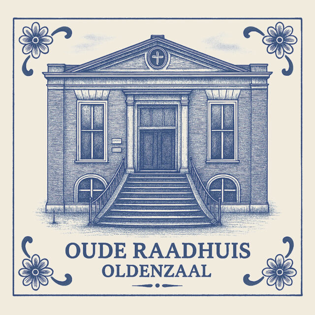 souvenir Oldenzaal – Oude Raadhuis – Boeskooltegel