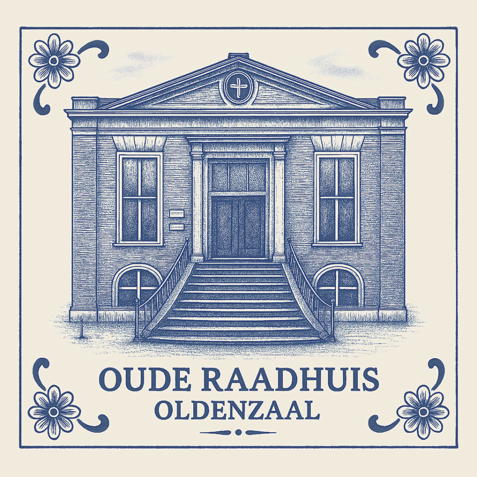 souvenir Oldenzaal – Oude Raadhuis – Boeskooltegel