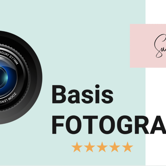 Workshop basis fotografie - Suus' FotoSjop