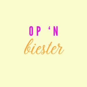 OP 'N BIESTER