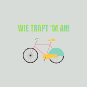 WIE TRAPT 'M AN
